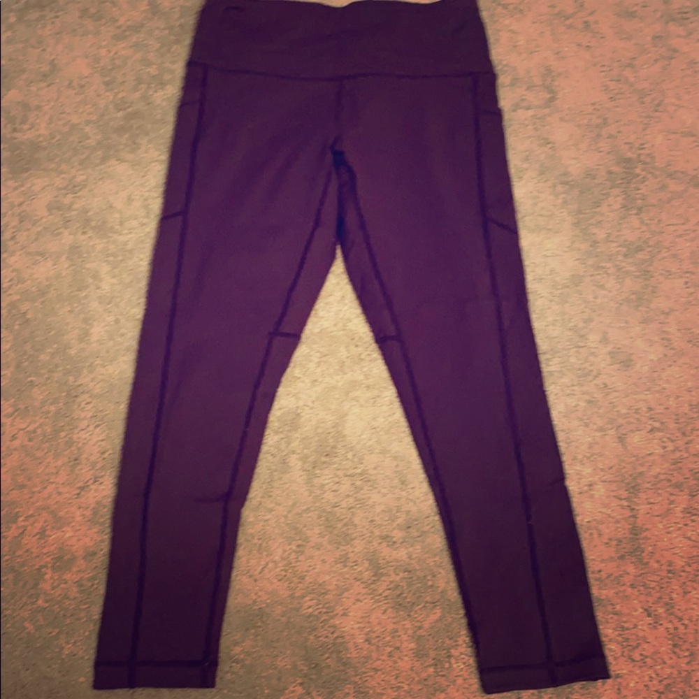 Purple Yoga Pants